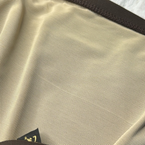 Brown tummy control swim bottoms size 20w - Picture 9 of 9